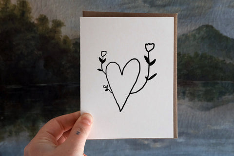 Growing Heart Greeting Card